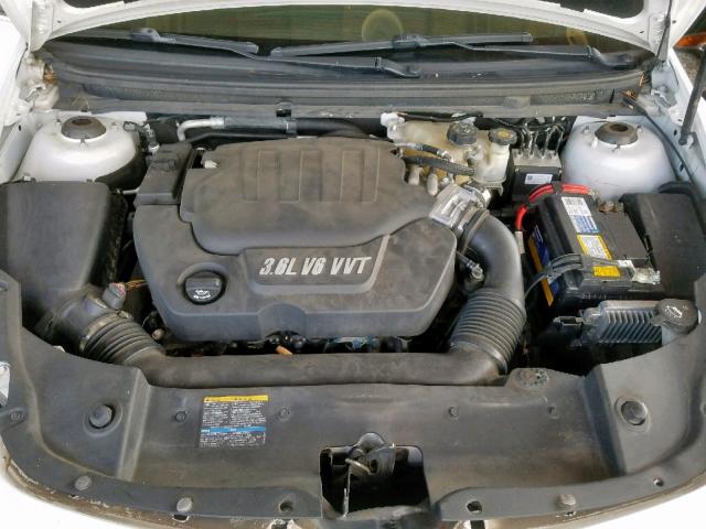 1G1ZE5E78AF135052 - 2010 CHEVROLET MALIBU LTZ თეთრი ფოტო 7