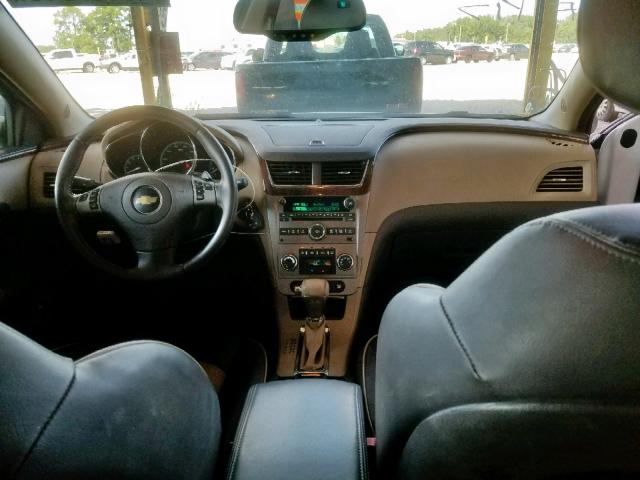 1G1ZE5E78AF135052 - 2010 CHEVROLET MALIBU LTZ თეთრი ფოტო 9