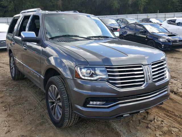 5LMJJ2HTXFEJ01997 - 2015 LINCOLN NAVIGATOR 灰色 照片 1