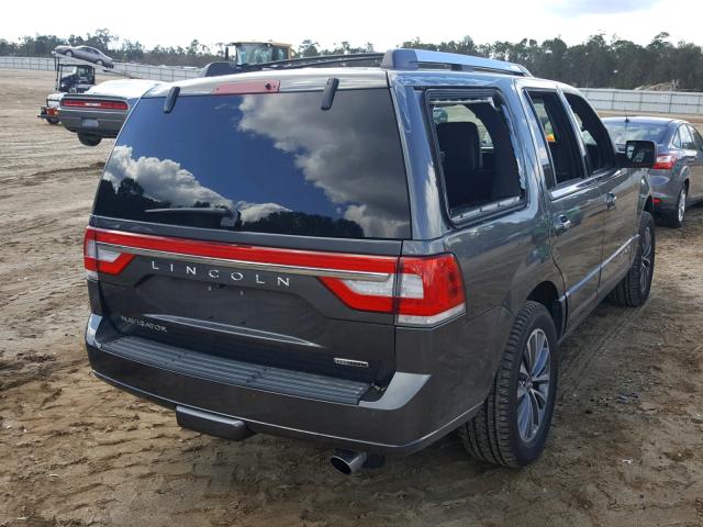 5LMJJ2HTXFEJ01997 - 2015 LINCOLN NAVIGATOR 灰色 照片 4