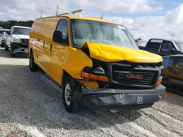 1GT2GUBA8A1903526 - 2010 GMC SAVANA G35 YELLOW photo 1