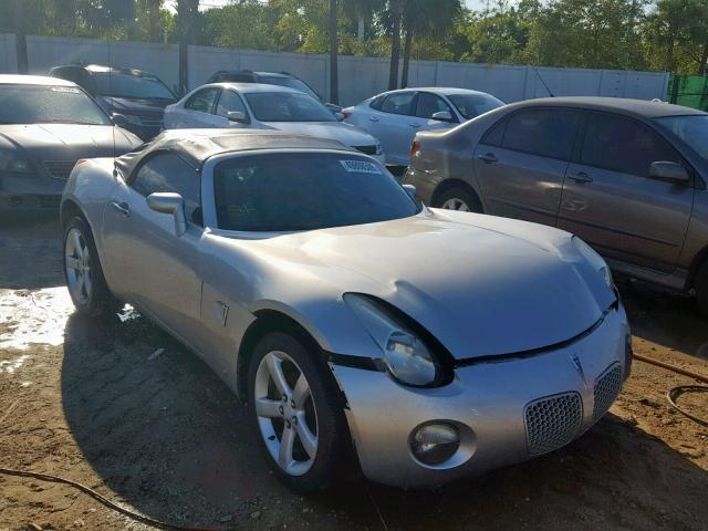 1G2MB35BX6Y113153 - 2006 PONTIAC SOLSTICE SILVER photo 1