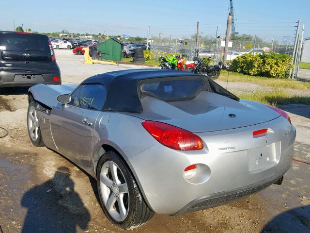 1G2MB35BX6Y113153 - 2006 PONTIAC SOLSTICE SILVER photo 3