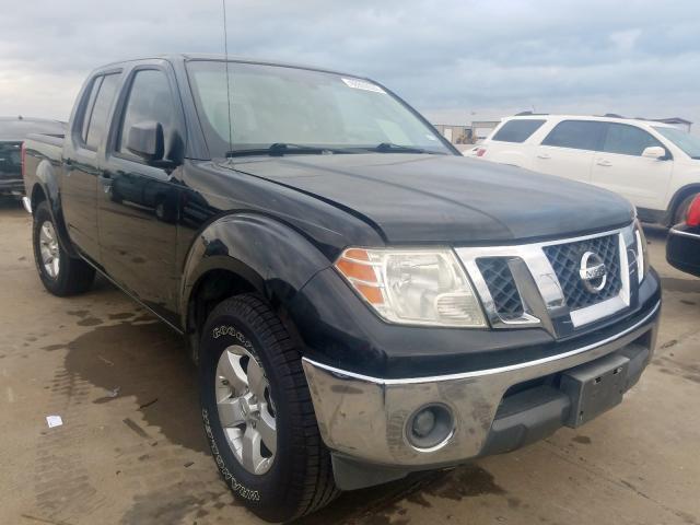 1N6AD0ER5AC405333 - 2010 NISSAN FRONTIER C BLACK photo 1