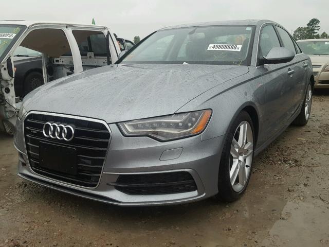 WAUFGAFC6FN008030 - 2015 AUDI A6 PREMIUM GRAY photo 2