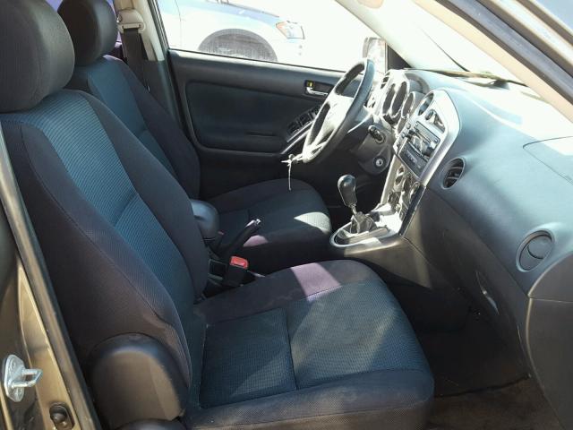 2T1KR32E45C430474 - 2005 TOYOTA COROLLA MA GRAY photo 5