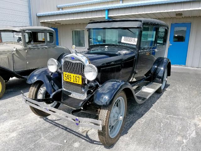 A827890 - 1928 FORD MODEL A BLACK photo 2