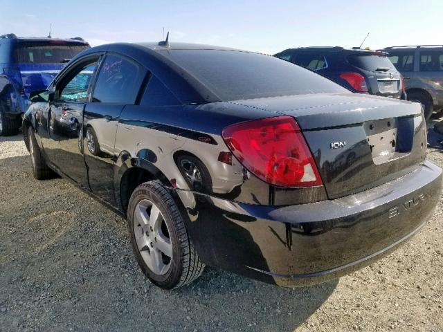 1G8AW15FX7Z140675 - 2007 SATURN ION LEVEL BLACK photo 3
