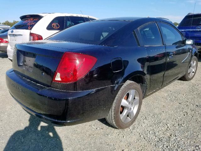 1G8AW15FX7Z140675 - 2007 SATURN ION LEVEL BLACK photo 4