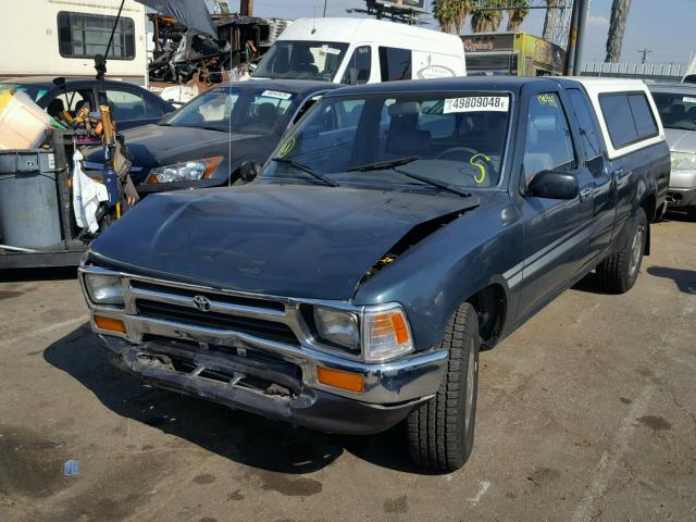 JT4RN93P7S5115383 - 1995 TOYOTA PICKUP 1/2 GREEN photo 2