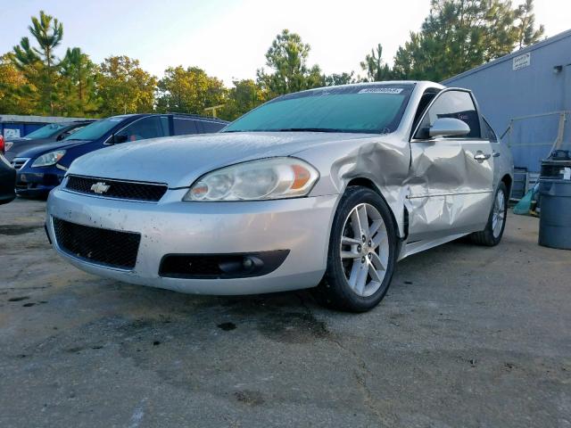 2G1WC5E33C1127246 - 2012 CHEVROLET IMPALA LTZ SILVER photo 2