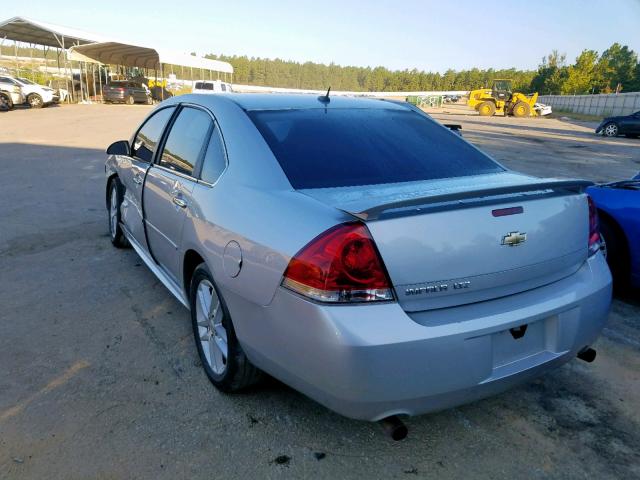 2G1WC5E33C1127246 - 2012 CHEVROLET IMPALA LTZ SILVER photo 3