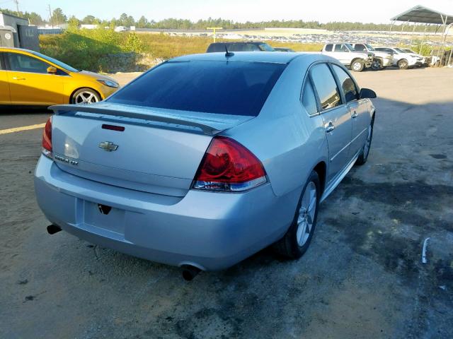 2G1WC5E33C1127246 - 2012 CHEVROLET IMPALA LTZ SILVER photo 4