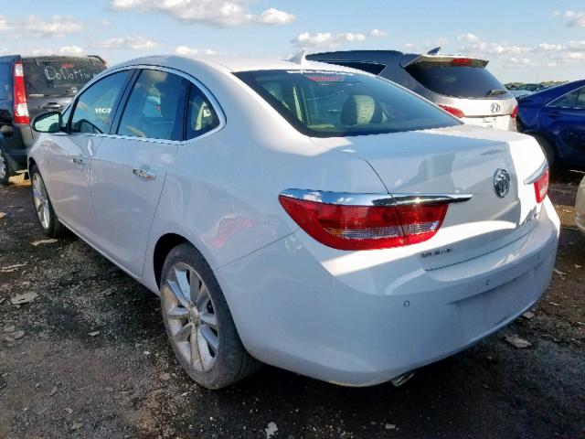 1G4PR5SK1D4111814 - 2013 BUICK VERANO CON WHITE photo 3