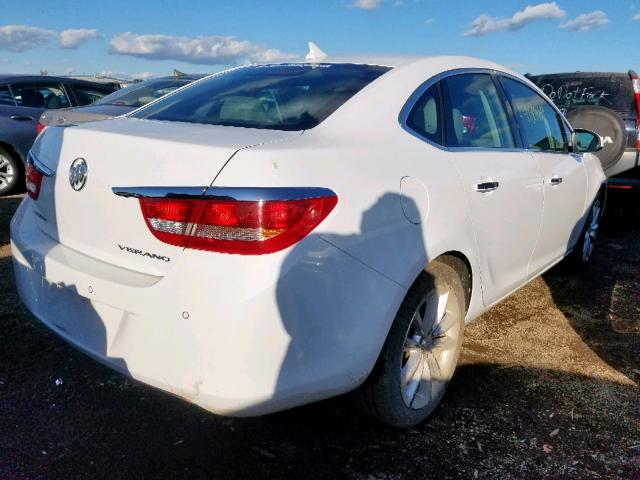 1G4PR5SK1D4111814 - 2013 BUICK VERANO CON WHITE photo 4