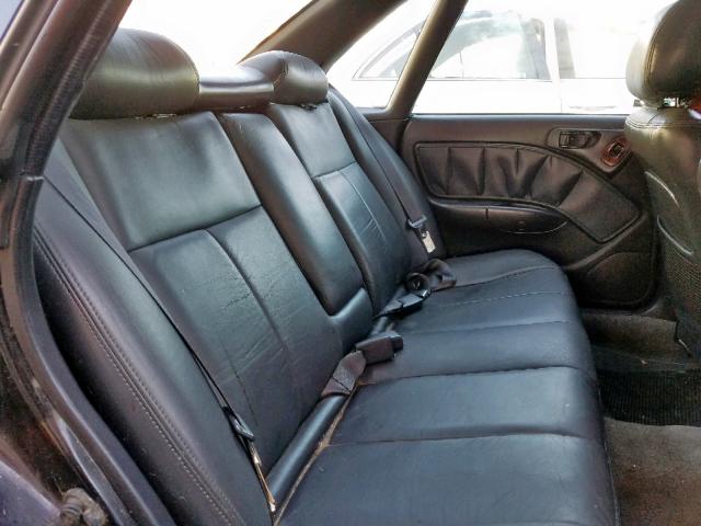 4S3BD6756X7263869 - 1999 SUBARU LEGACY GT BLACK photo 6