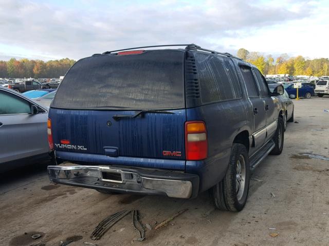 3GKEC16Z22G314504 - 2002 GMC YUKON XL C BLACK photo 4