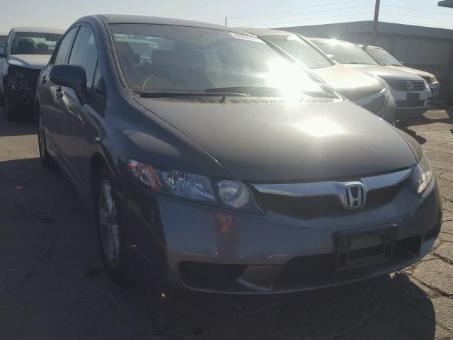 2HGFA16619H325629 - 2009 HONDA CIVIC GRAY photo 1