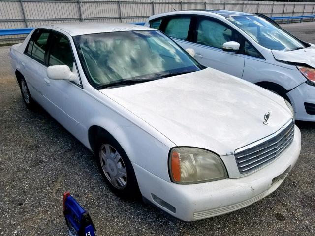 1G6KD54Y84U193610 - 2004 CADILLAC DEVILLE WHITE photo 1