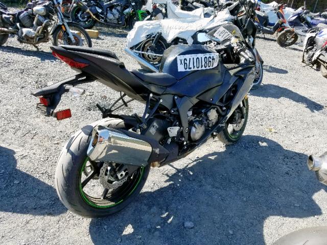 JKBZXJH17KA001560 - 2019 KAWASAKI ZX636 K BLACK photo 4