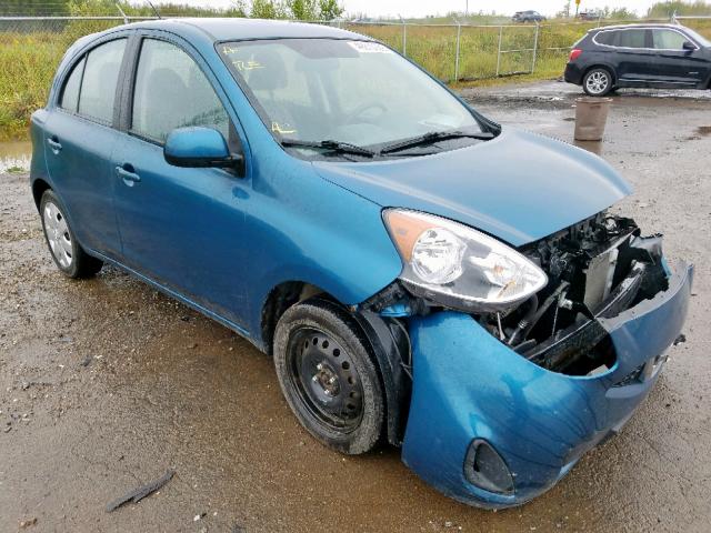 3N1CK3CP9FL267718 - 2015 NISSAN MICRA BLUE photo 1