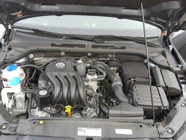 3VW2K7AJ3FM401483 - 2015 VOLKSWAGEN JETTA BASE 灰色 照片 7