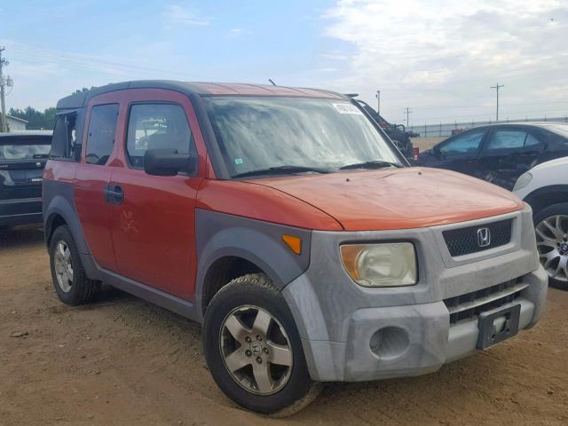 5J6YH28523L049642 - 2003 HONDA ELEMENT EX ORANGE photo 1