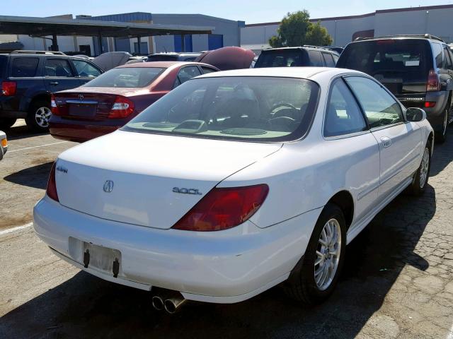 19UYA2252XL012164 - 1999 ACURA 3.0CL WHITE photo 4