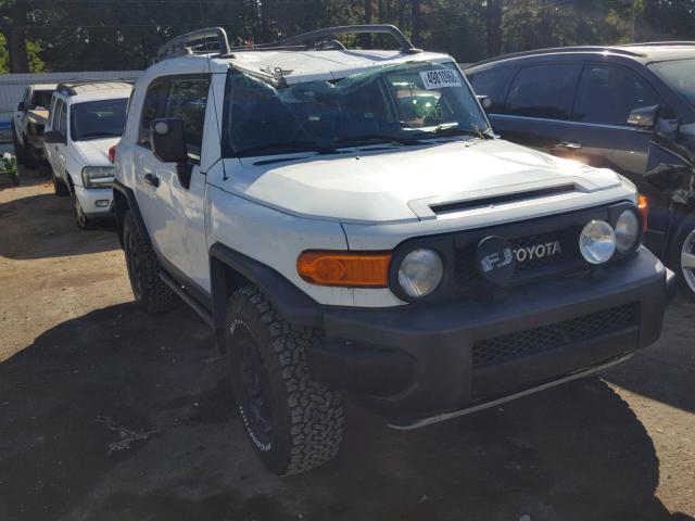 JTEBU11FX8K034285 - 2008 TOYOTA FJ CRUISER WHITE photo 1