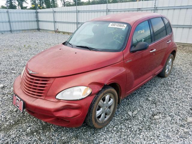 3C4FY58B73T639828 - 2003 CHRYSLER PT CRUISER RED photo 2