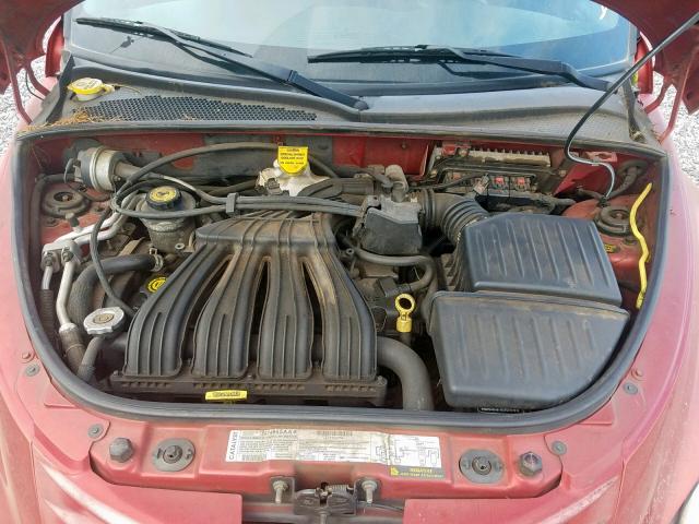 3C4FY58B73T639828 - 2003 CHRYSLER PT CRUISER RED photo 7