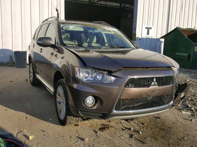 JA4JT3AW4CU026513 - 2012 MITSUBISHI OUTLANDER BROWN photo 1