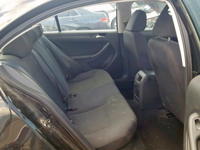3VW1K7AJ7DM254786 - 2013 VOLKSWAGEN JETTA BASE 黑色 照片 6