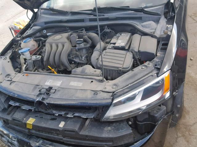 3VW1K7AJ7DM254786 - 2013 VOLKSWAGEN JETTA BASE 黑色 照片 7