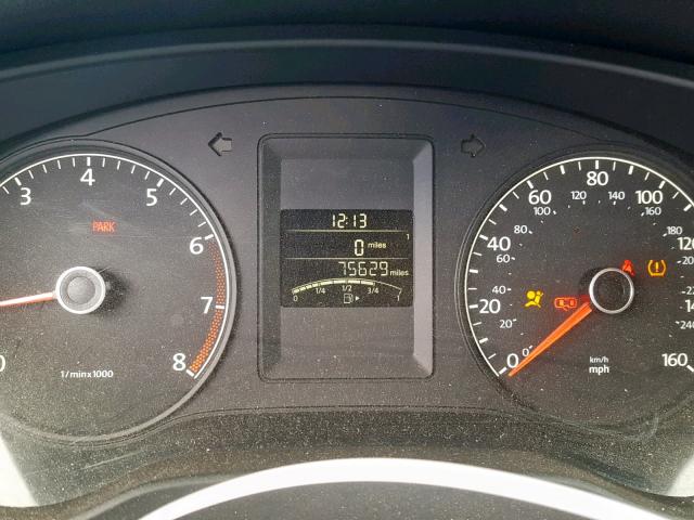 3VW1K7AJ7DM254786 - 2013 VOLKSWAGEN JETTA BASE 黑色 照片 8