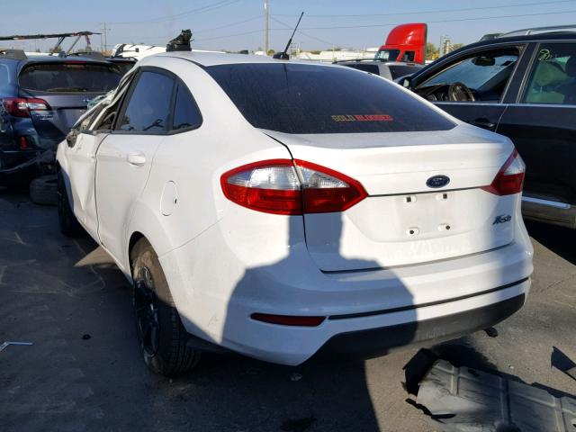 3FADP4AJXGM139514 - 2016 FORD FIESTA S WHITE photo 3