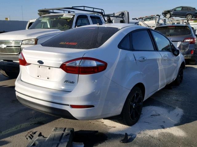 3FADP4AJXGM139514 - 2016 FORD FIESTA S WHITE photo 4