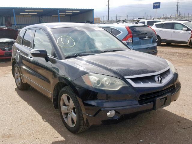 5J8TB18298A019088 - 2008 ACURA RDX BLACK photo 1