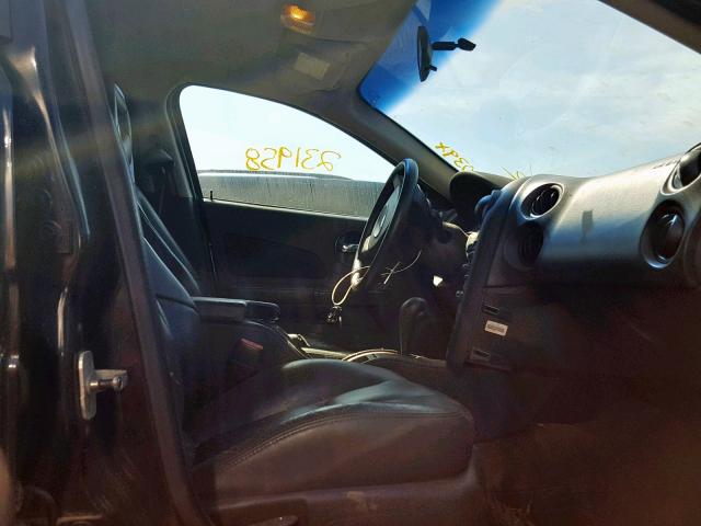 2G2WP522041336568 - 2004 PONTIAC GRAND PRIX BLACK photo 5