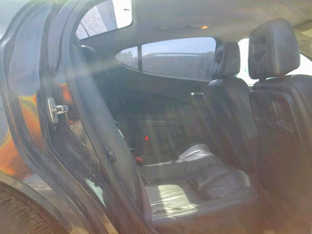 2G2WP522041336568 - 2004 PONTIAC GRAND PRIX BLACK photo 6