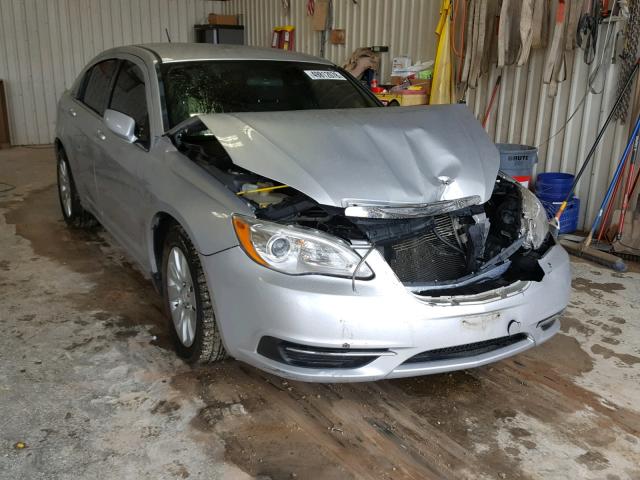 1C3CCBAB4CN100839 - 2012 CHRYSLER 200 LX SILVER photo 1