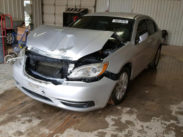 1C3CCBAB4CN100839 - 2012 CHRYSLER 200 LX SILVER photo 2