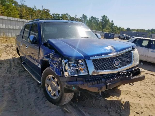 3GYEK63N53G119263 - 2003 CADILLAC ESCALADE E BLUE photo 9