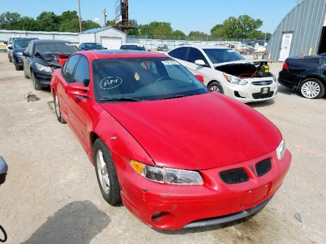 1G2WR5216YF177829 - 2000 PONTIAC GRAND PRIX RED photo 1