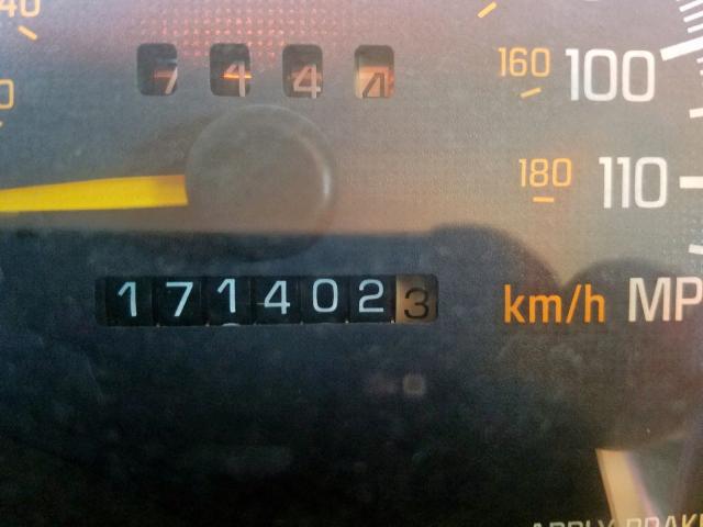 1G2WR5216YF177829 - 2000 PONTIAC GRAND PRIX RED photo 8