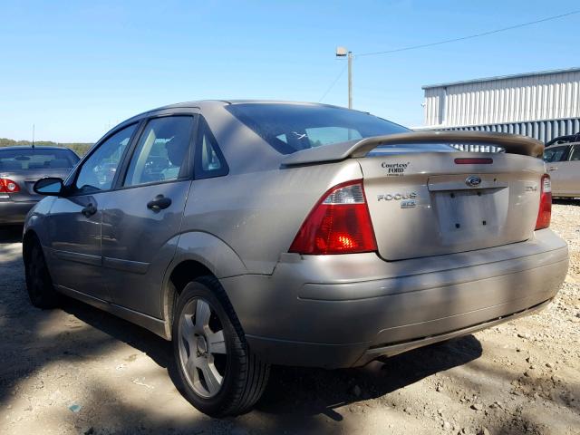 1FAHP34N06W190593 - 2006 FORD FOCUS ZX4 TAN photo 3