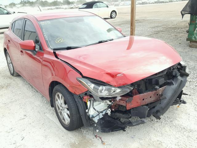 3MZBM1L76FM233606 - 2015 MAZDA 3 TOURING RED photo 1