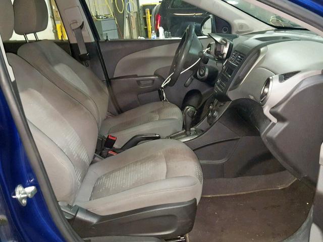 1G1JA5SH5E4211480 - 2014 CHEVROLET SONIC LS 蓝色 照片 5