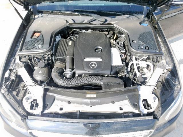 WDDZF4KB6HA033754 - 2017 MERCEDES-BENZ E 300 4MAT BLACK photo 7