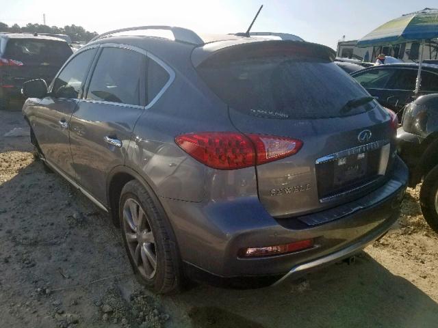 JN1BJ0RR2GM266889 - 2016 INFINITI QX50 GRAY photo 3